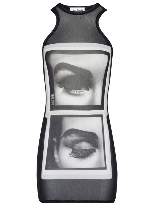 Dress with eyes and lips print JEAN PAUL GAULTIER | 2430FRO250T553000201